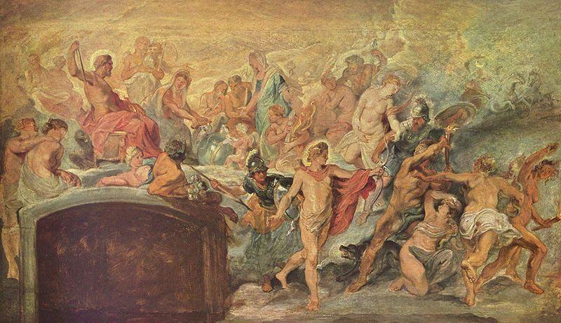 Peter Paul Rubens Die Blute Frankreichs unter der Regentschaft Marias von Medici, Skizze